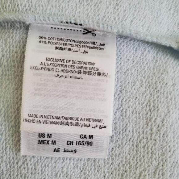 Juicy by Juicy Couture womens shirt dress Boulevard light Blue Ruffle Sleeve new - Picture 13 of 13